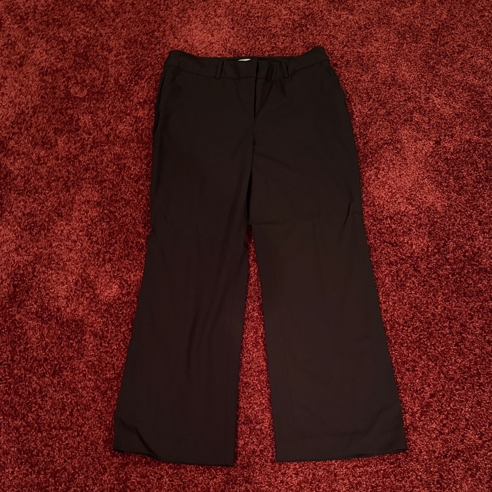 Classic Black Wide-Leg Trousers